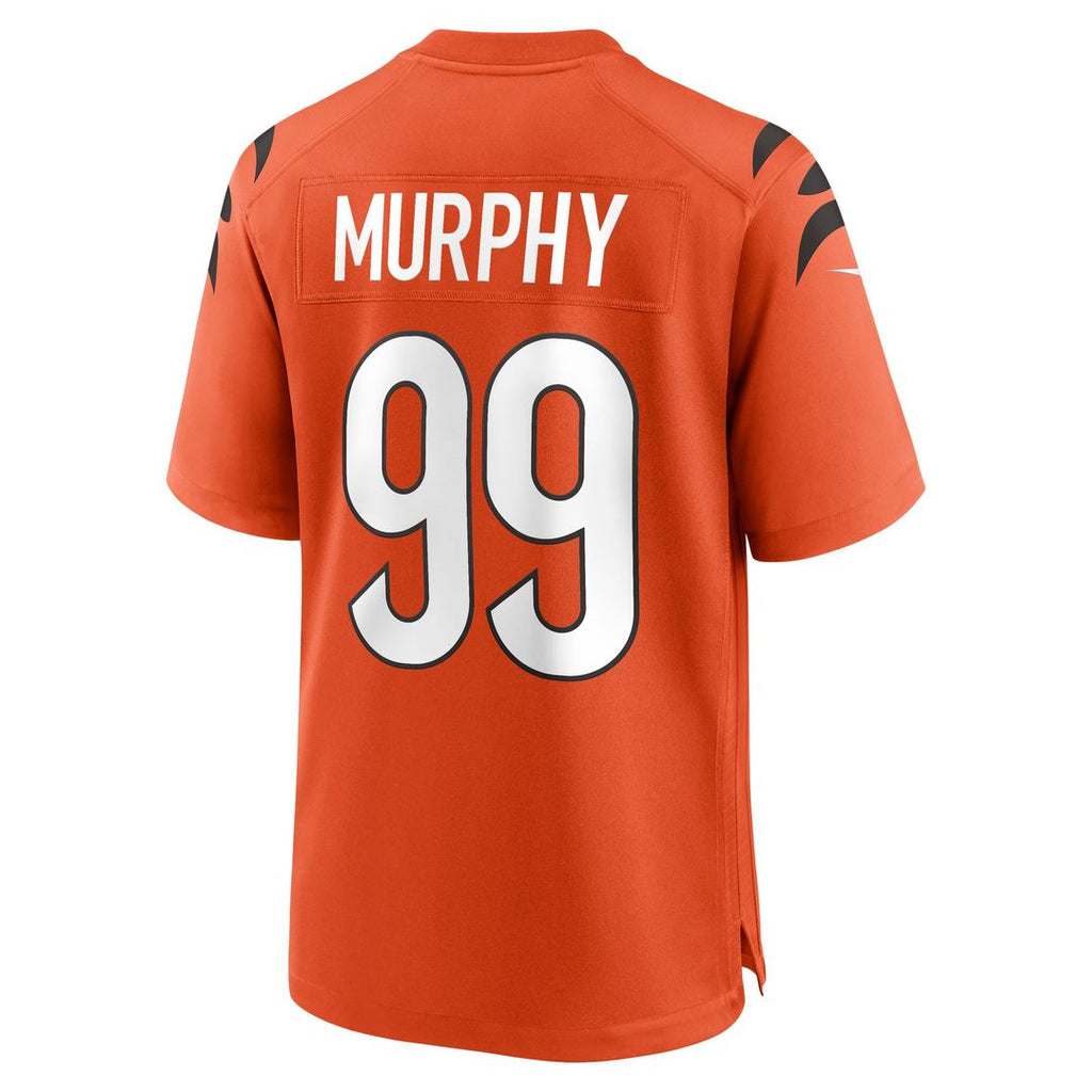 Cincinnati Bengals Myles Murphy Nike White Team Game Jersey