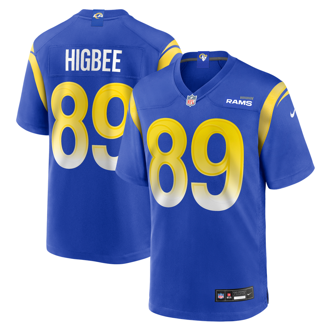 Los Angeles Rams Tyler Higbee Nike Royal Game Player Jersey