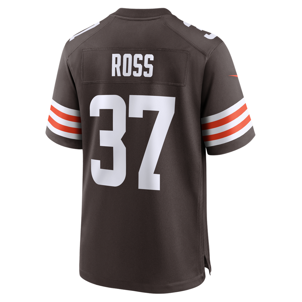 Cleveland Browns D'Angelo Ross Nike Brown Team Game Jersey