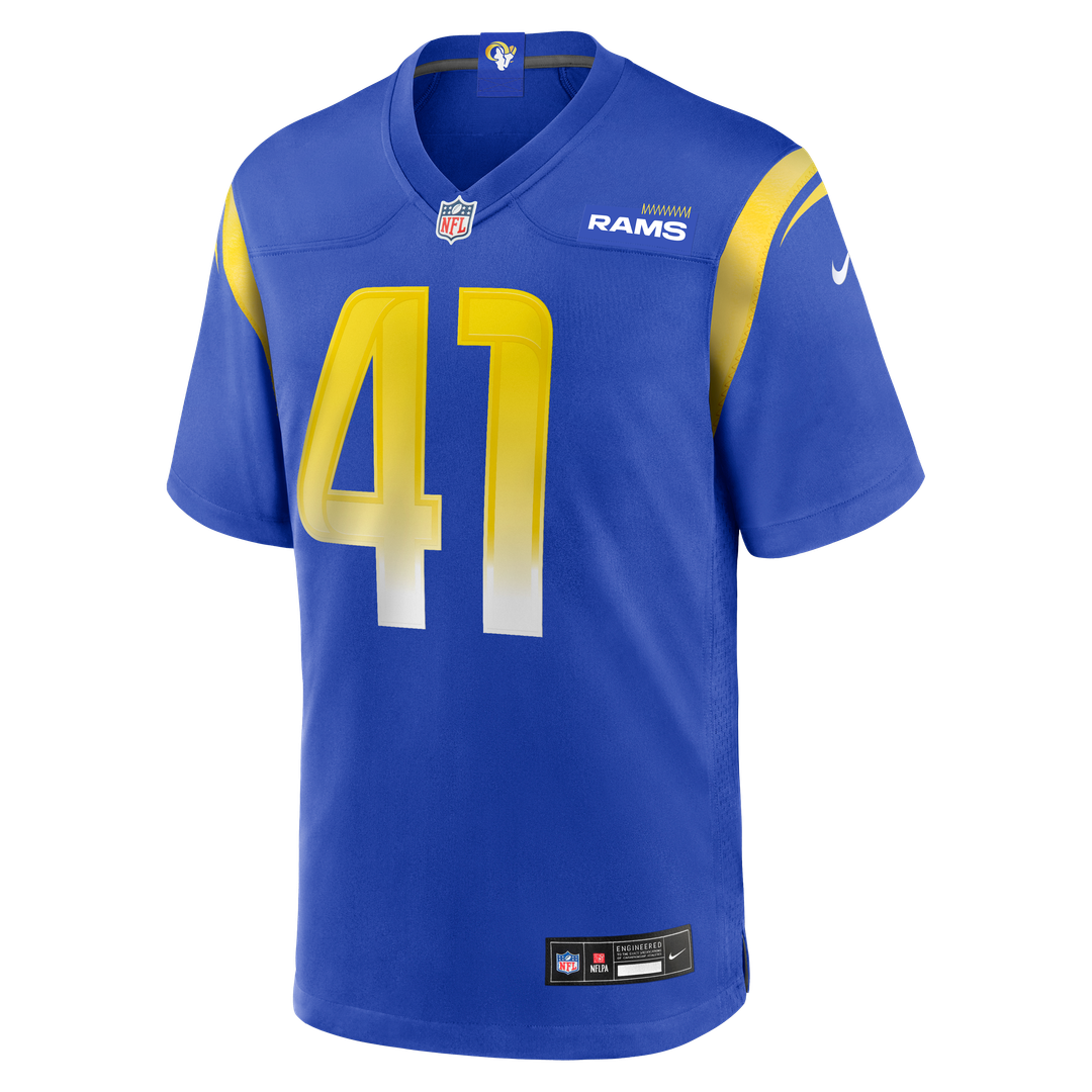 Los Angeles Rams Cameron McCutcheon Nike Royal Game Jersey