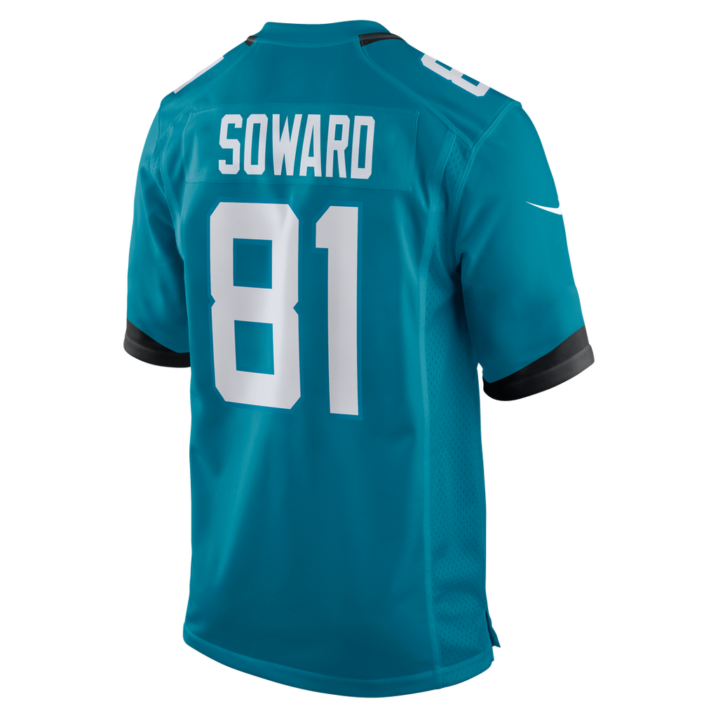 Jacksonville Jaguars R. Jay Soward Nike Teal Retired Player Team Game Jersey