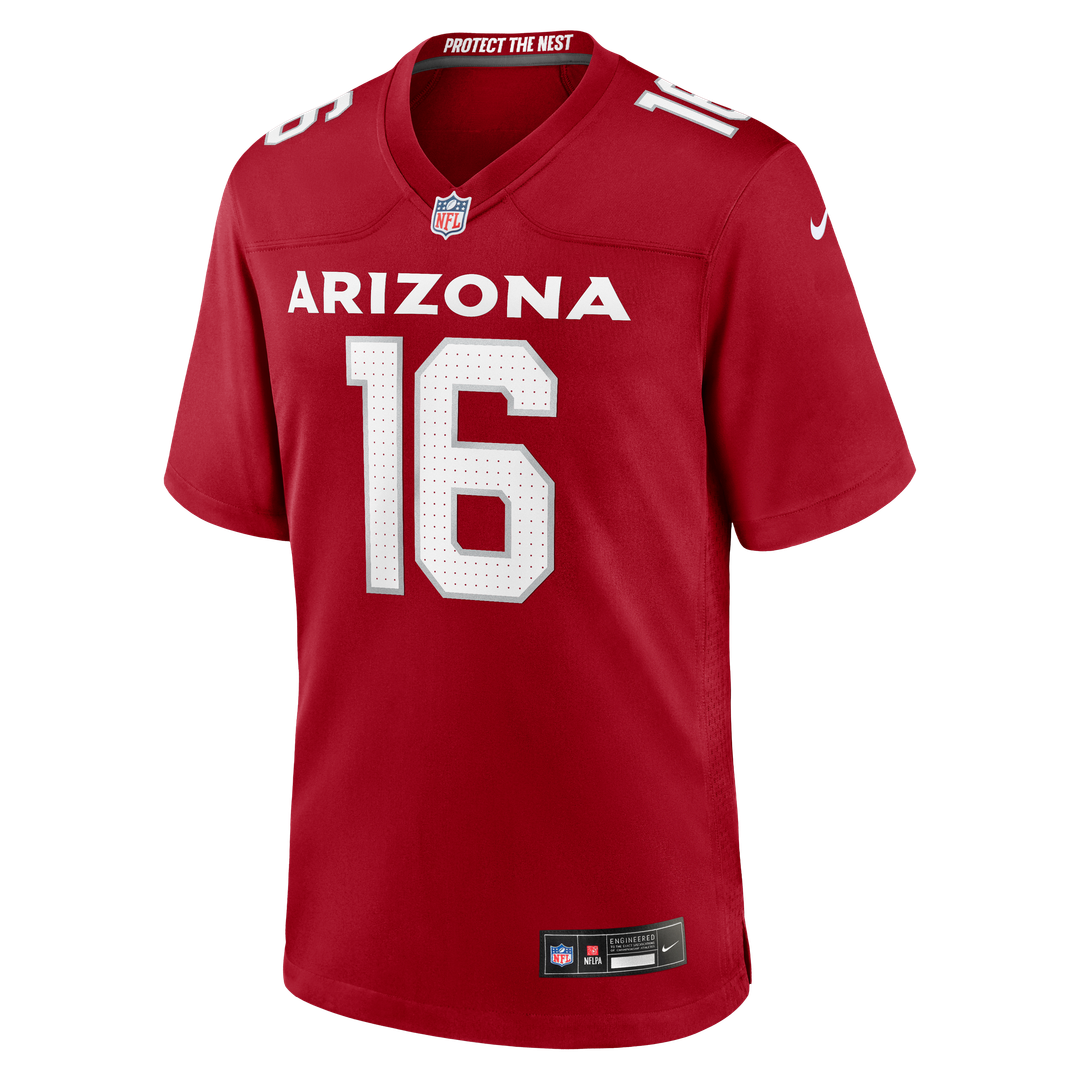 Arizona Cardinals Max Melton Nike Cardinal Team Game Jersey