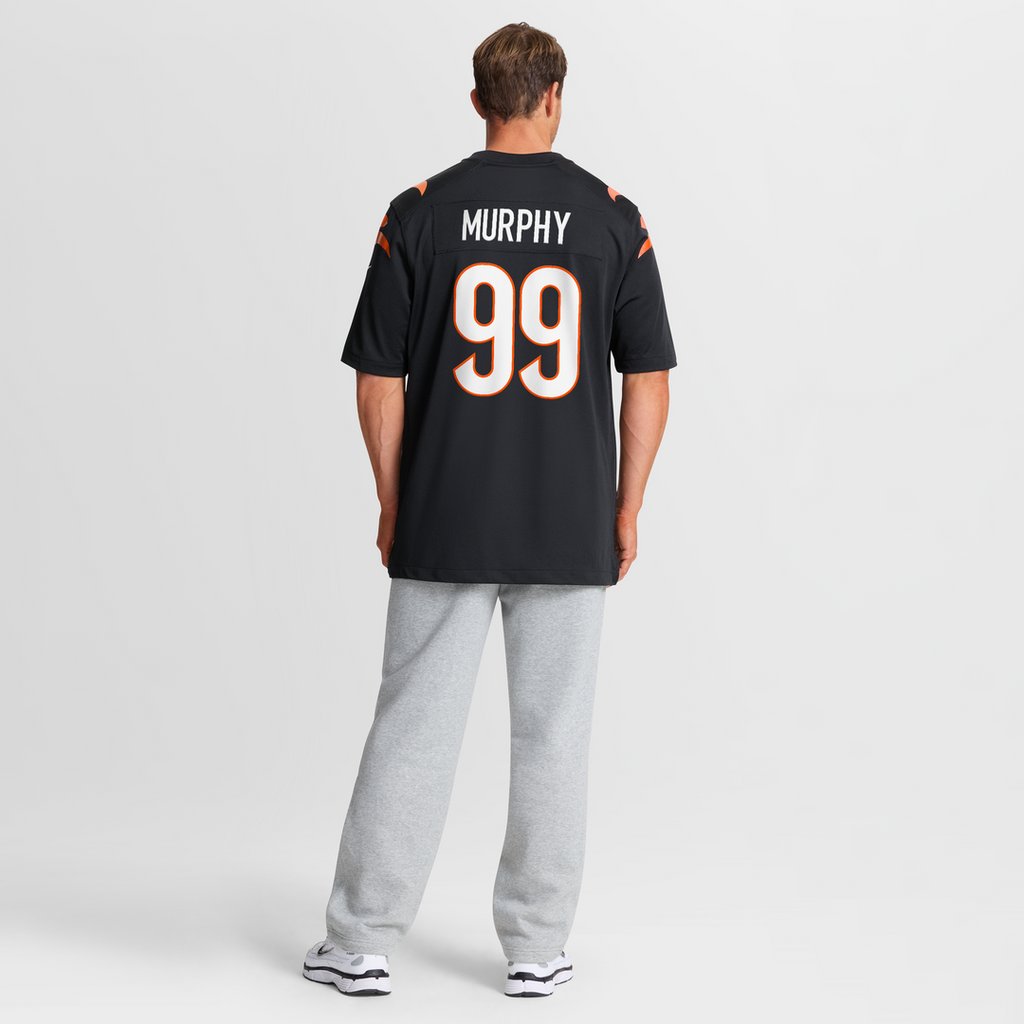Cincinnati Bengals Myles Murphy Nike Black Game Jersey