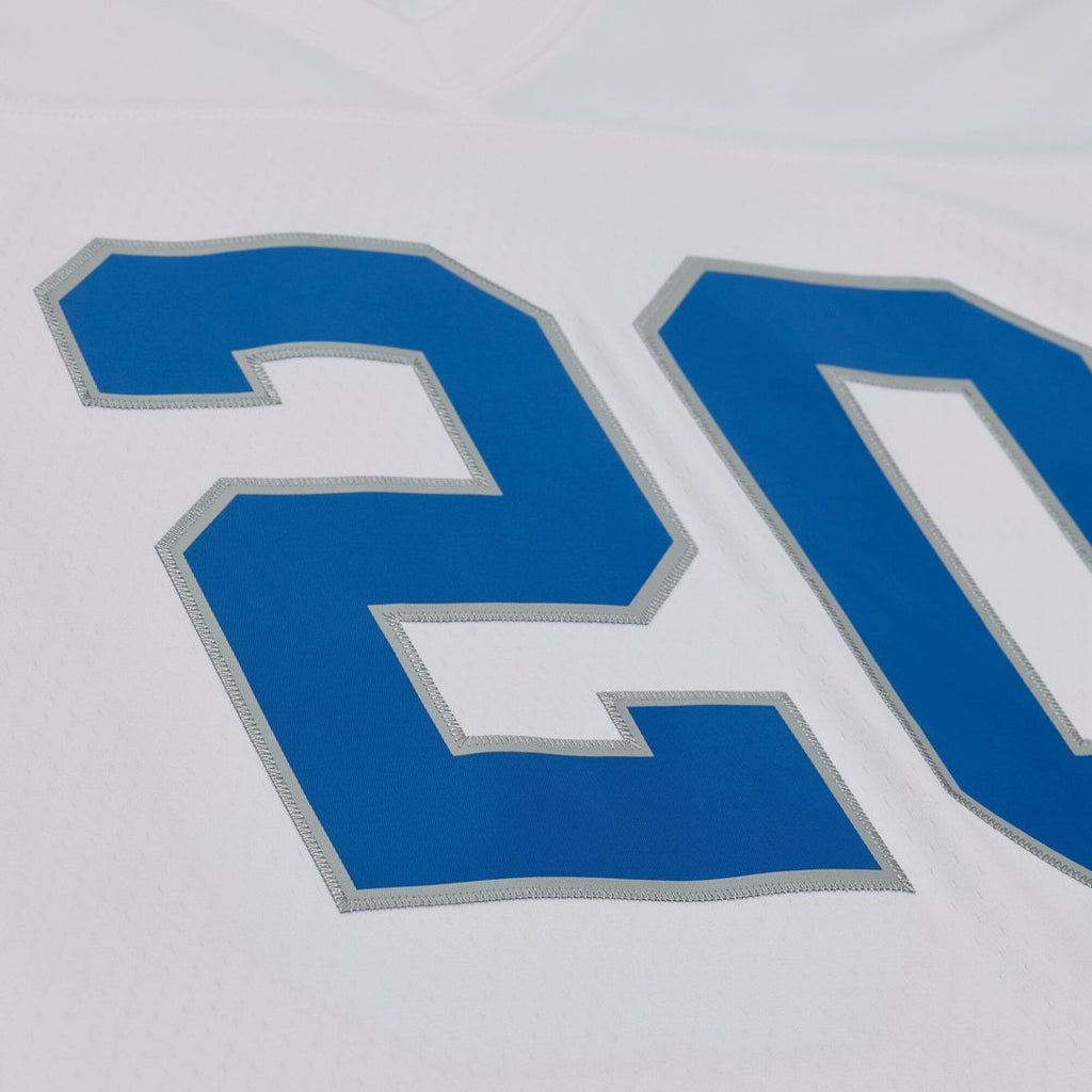 Detroit Lions Barry Sanders Mitchell & Ness White 1989 Legacy Replica Player Jersey