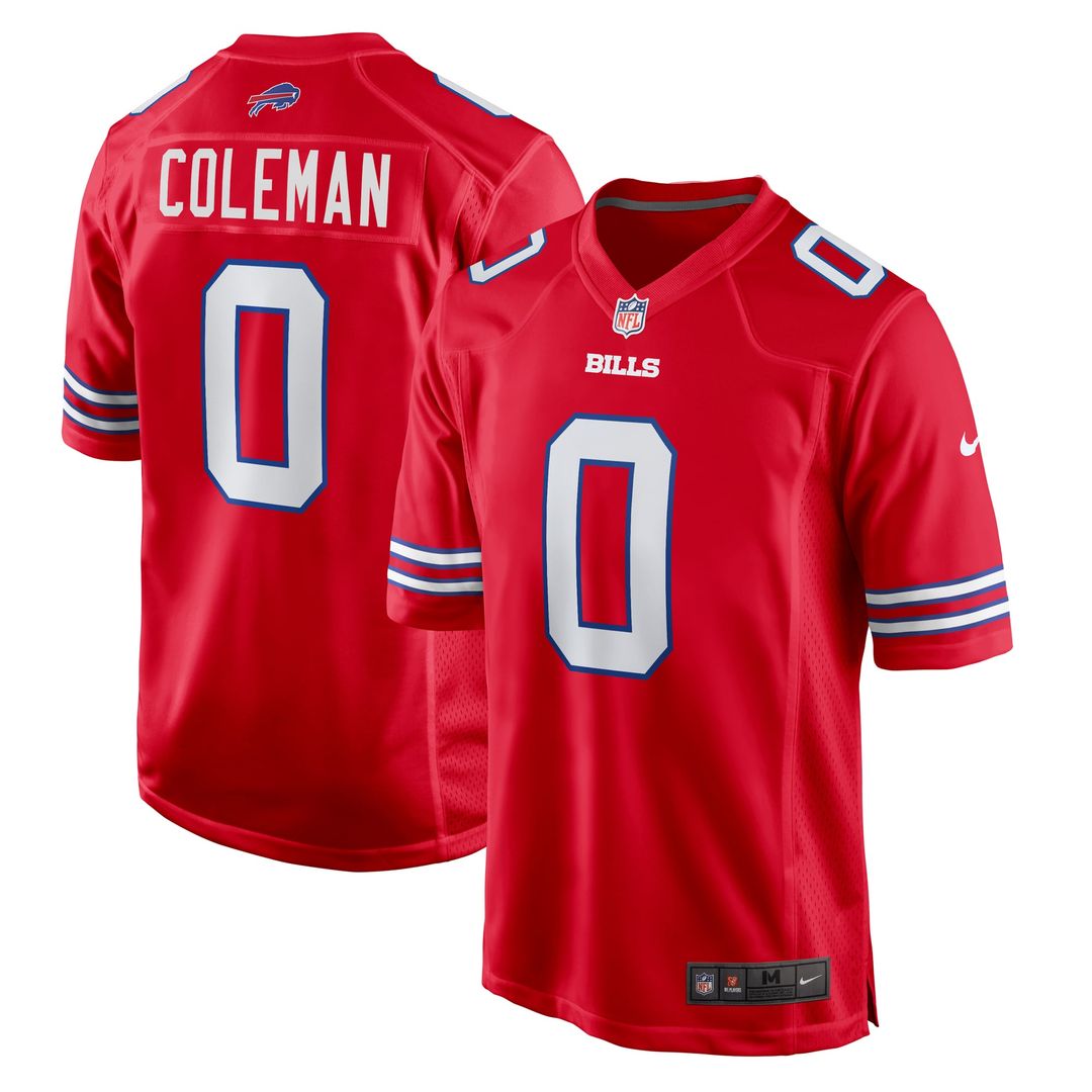 Buffalo Bills Keon Coleman Nike Gray Nickel City Game Jersey