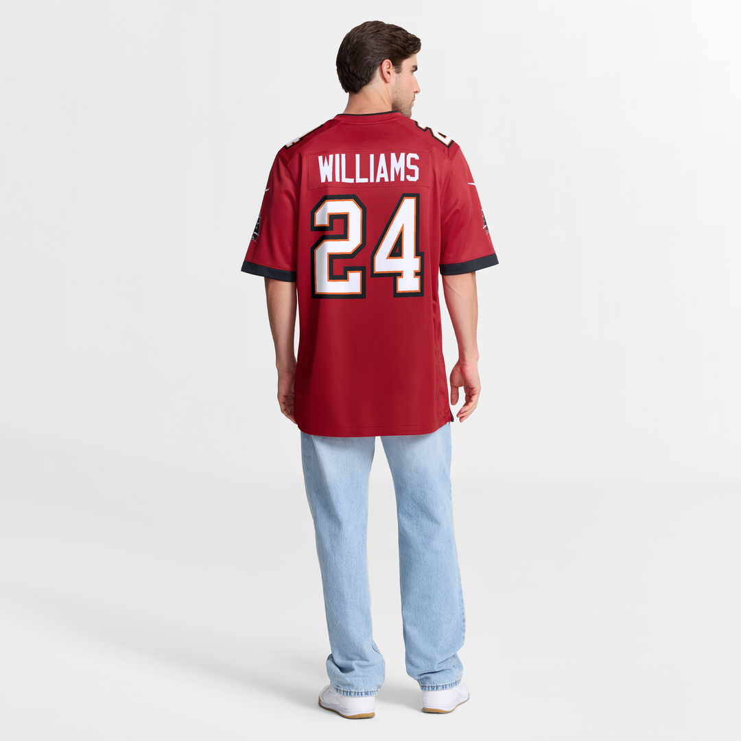 Tampa Bay Buccaneers Cadillac Williams Nike Red Game Retired Player Jersey