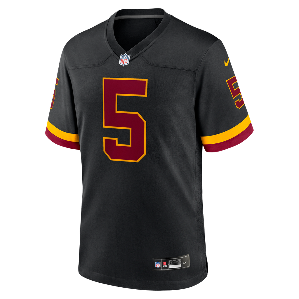 Washington Commanders Jayden Daniels Nike White Game Super Bowl Era Jersey