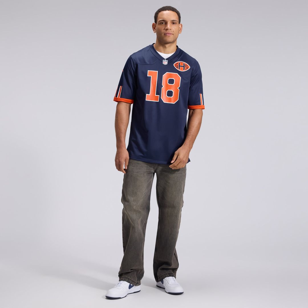 Chicago Bears Caleb Williams Nike Navy 2026 Rivalries Collection Game Jersey