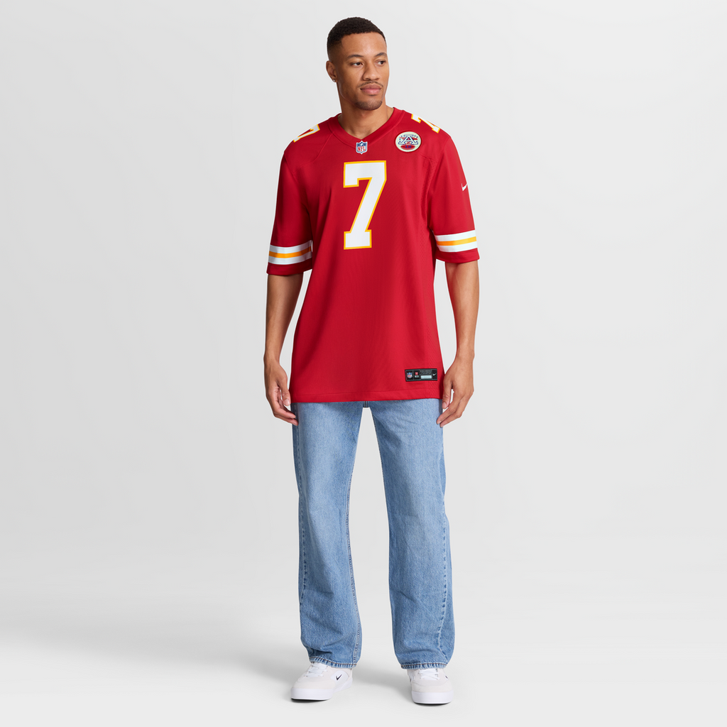 Kansas City Chiefs Harrison Butker Nike Red Game Jersey