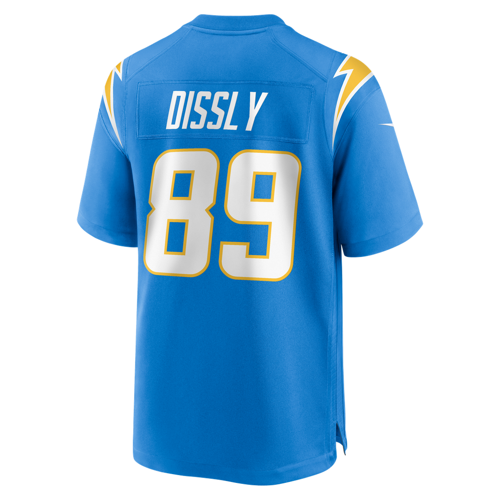 Los Angeles Chargers Will Dissly Nike Powder Blue Team Game Jersey