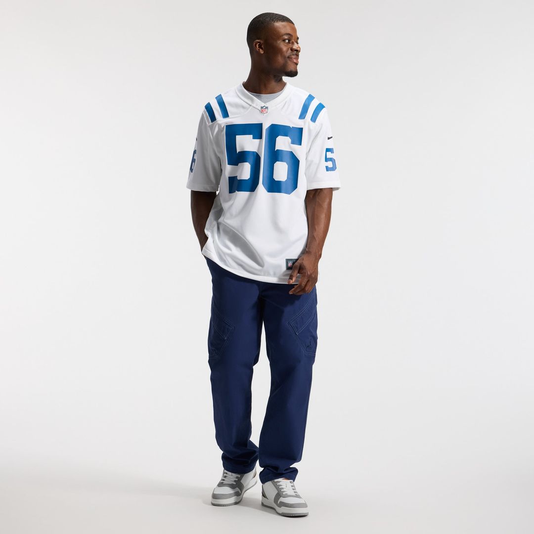 Indianapolis Colts Quenton Nelson Nike White Game Player Jersey