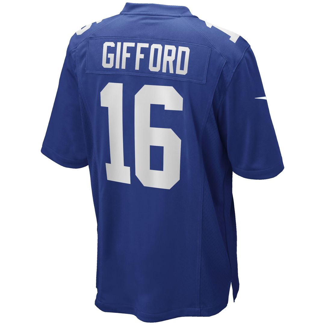 New York Giants Frank Gifford Nike Royal Game Retired Player Jersey