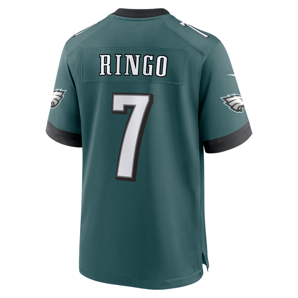 Philadelphia Eagles Kelee Ringo Nike Midnight Green Team Game Jersey