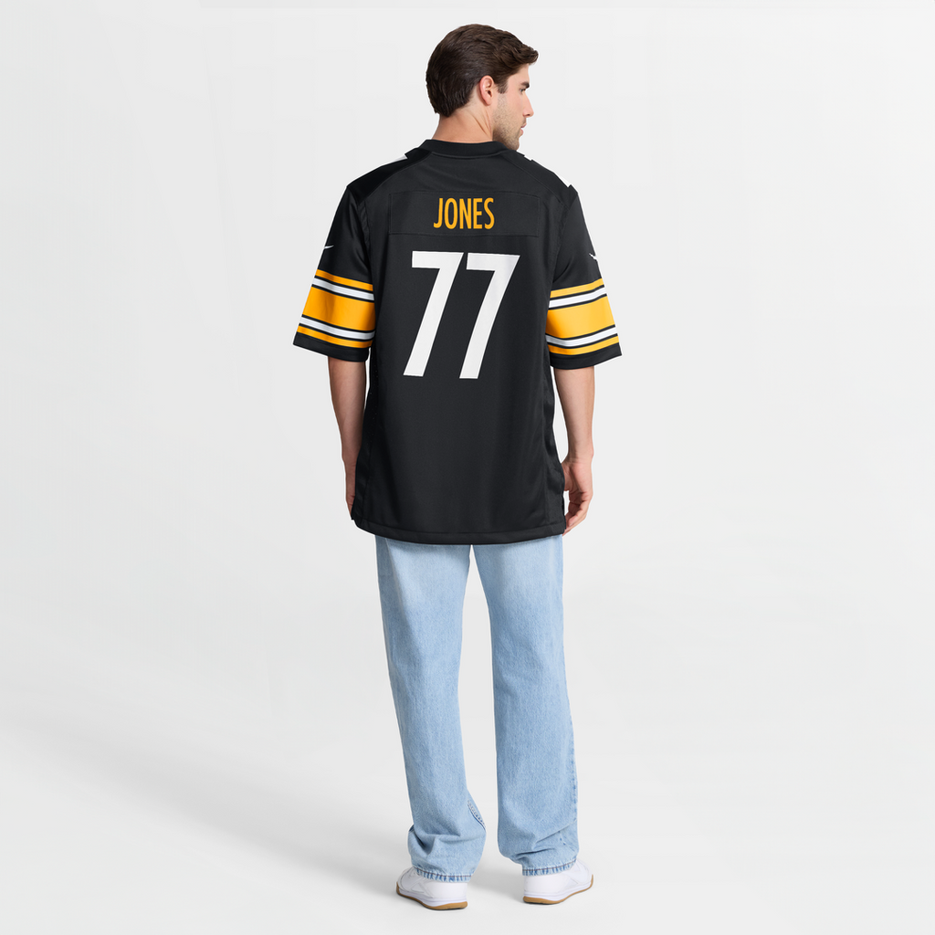 Pittsburgh Steelers Broderick Jones Nike Black Game Jersey