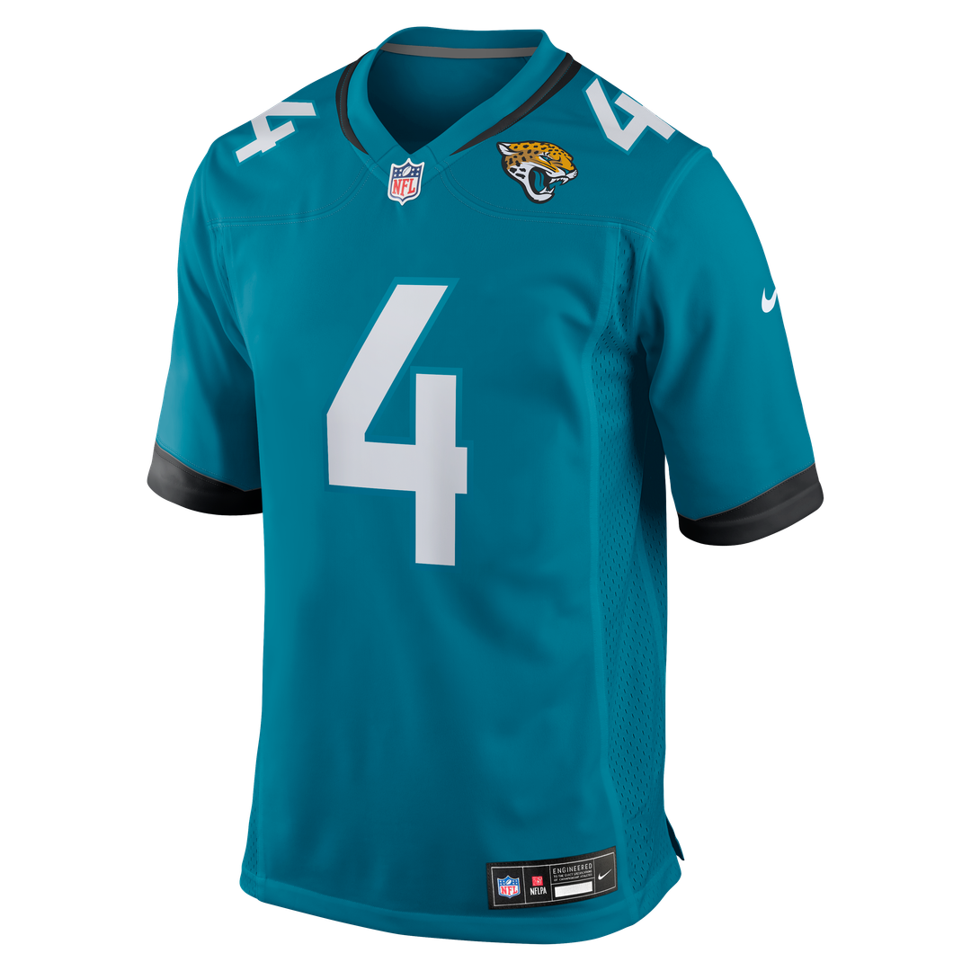 Jacksonville Jaguars Tank Bigsby Nike Teal Game Jersey