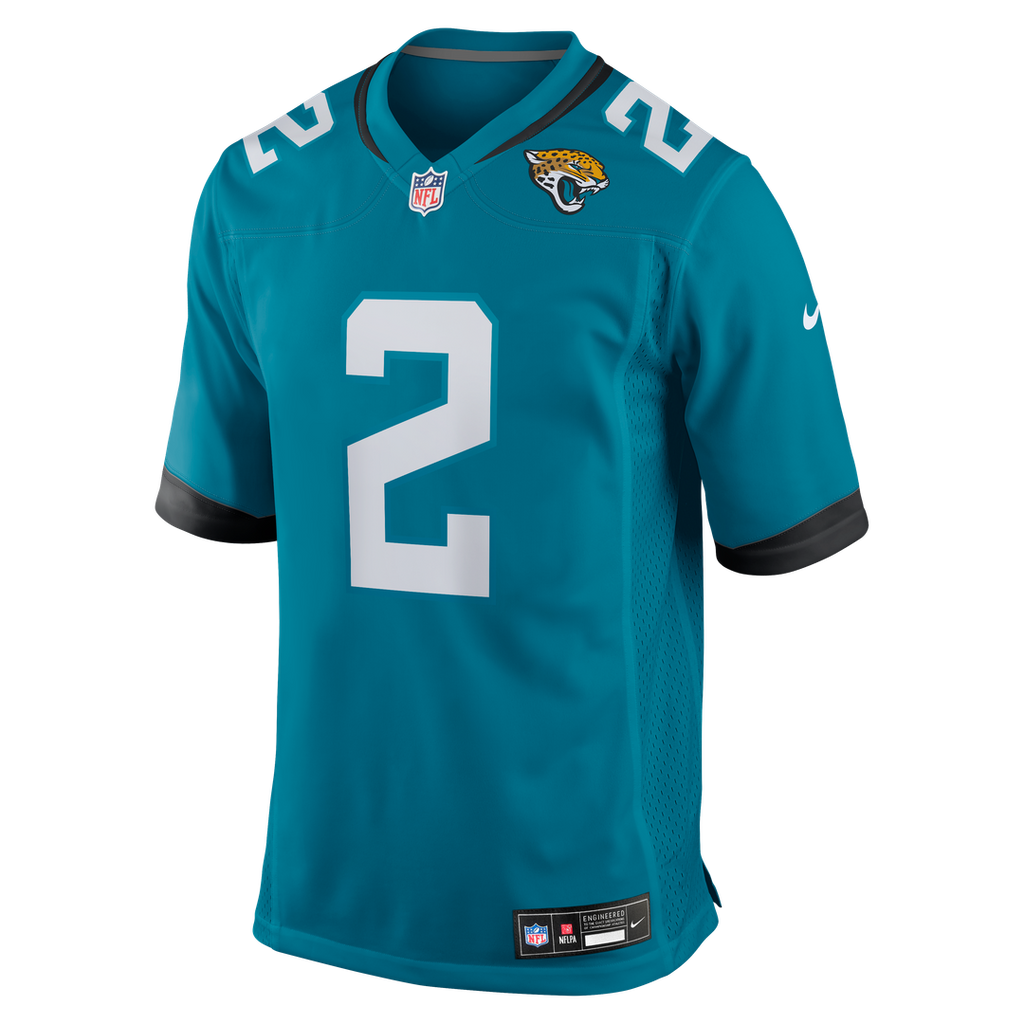 Jacksonville Jaguars Jourdan Lewis Nike Teal Team Game Jersey
