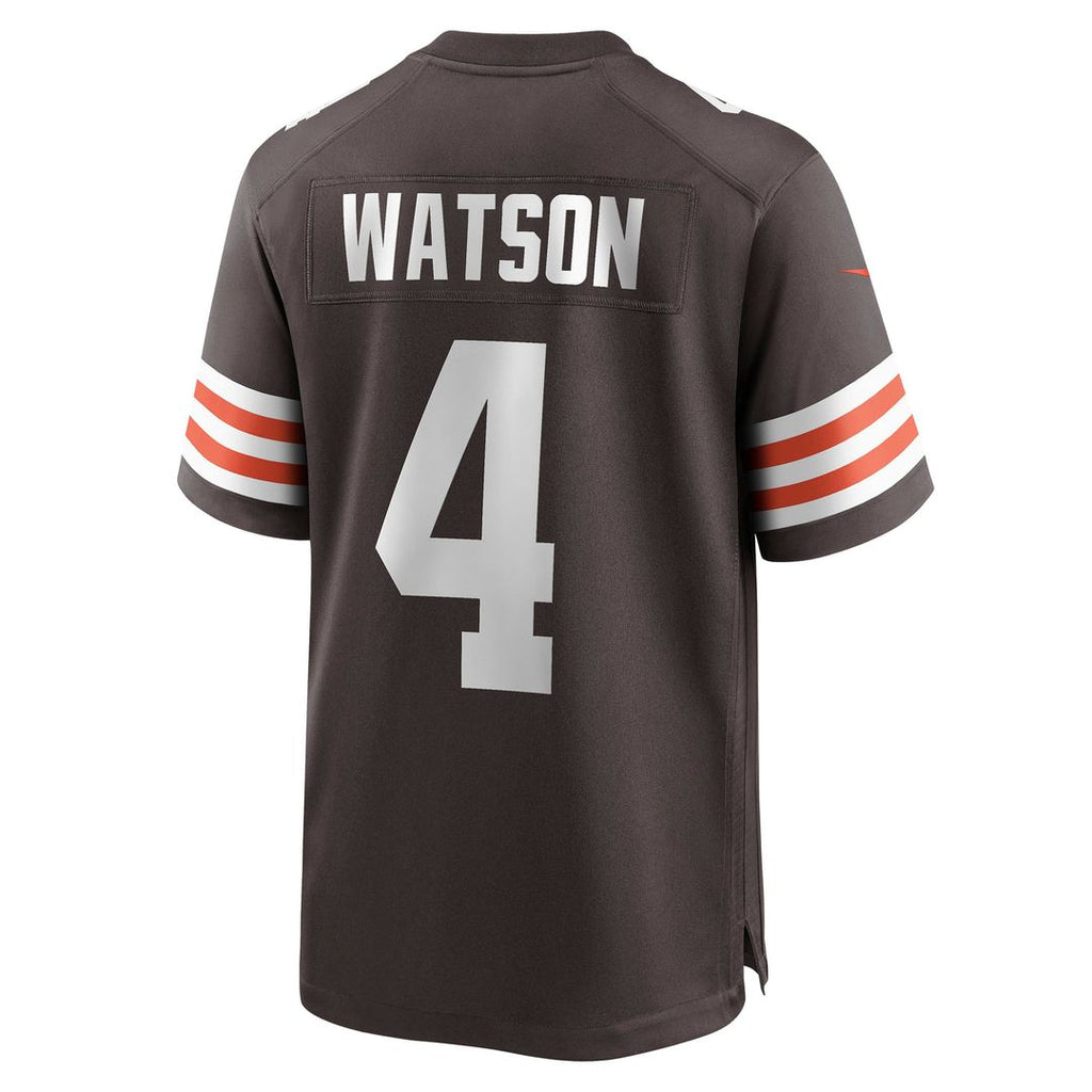 Cleveland Browns Deshaun Watson Nike White Game Jersey