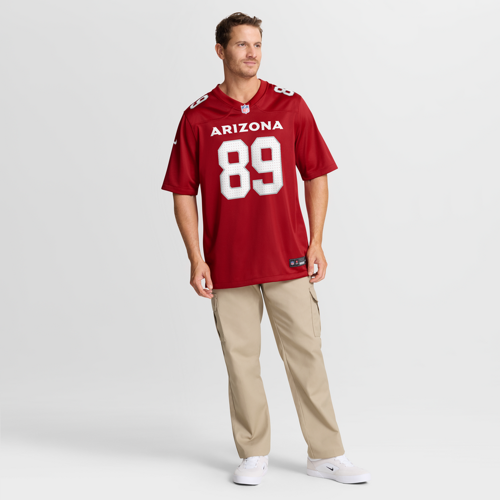 Arizona Cardinals Xavier Weaver Nike Cardinal Team Game Jersey