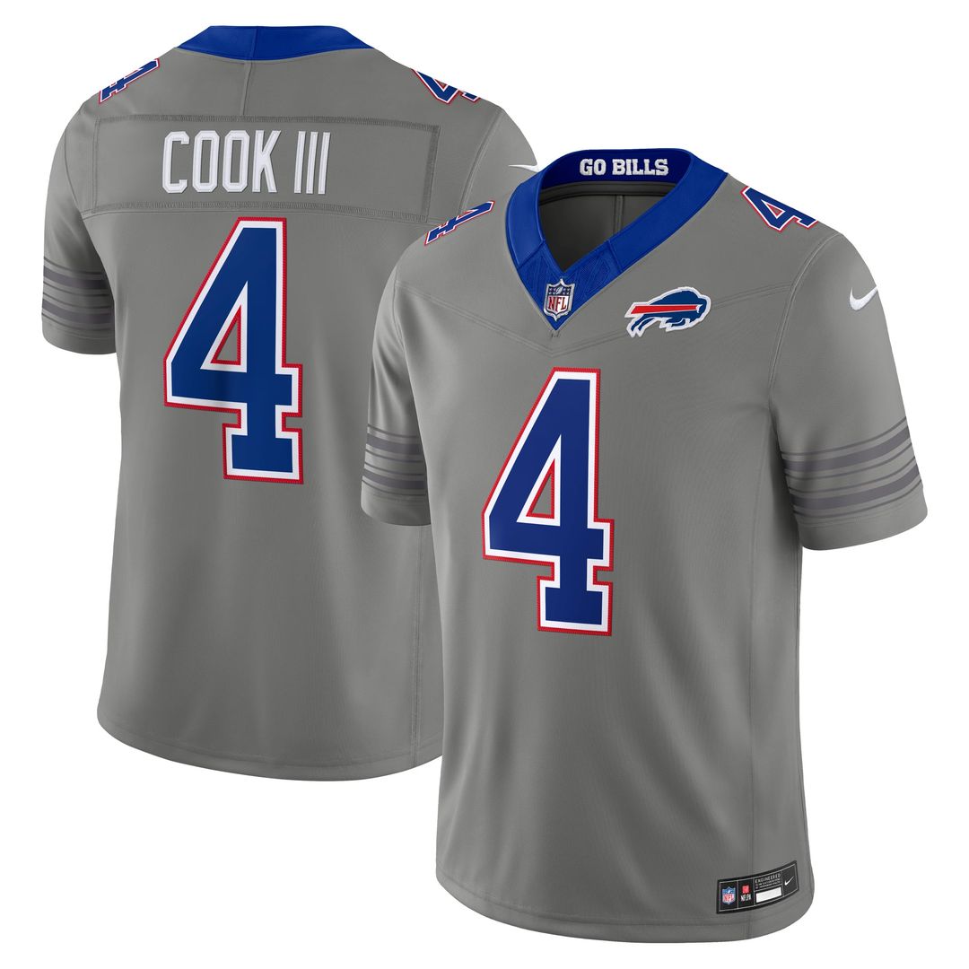 Buffalo Bills James Cook III Nike Royal Team Vapor F.U.S.E. Stitched Limited Jersey