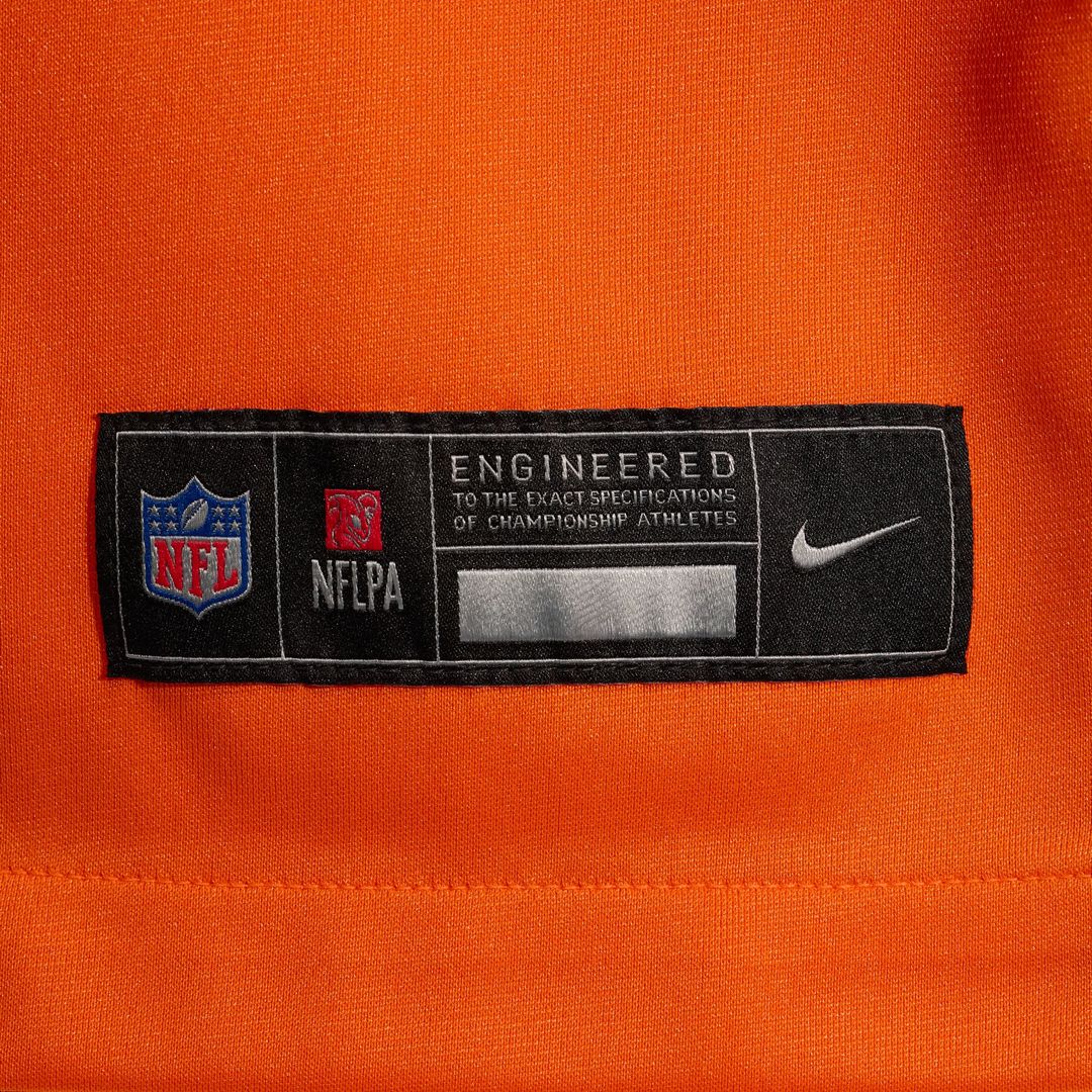 Denver Broncos Garett Bolles Nike Orange Team Game Jersey