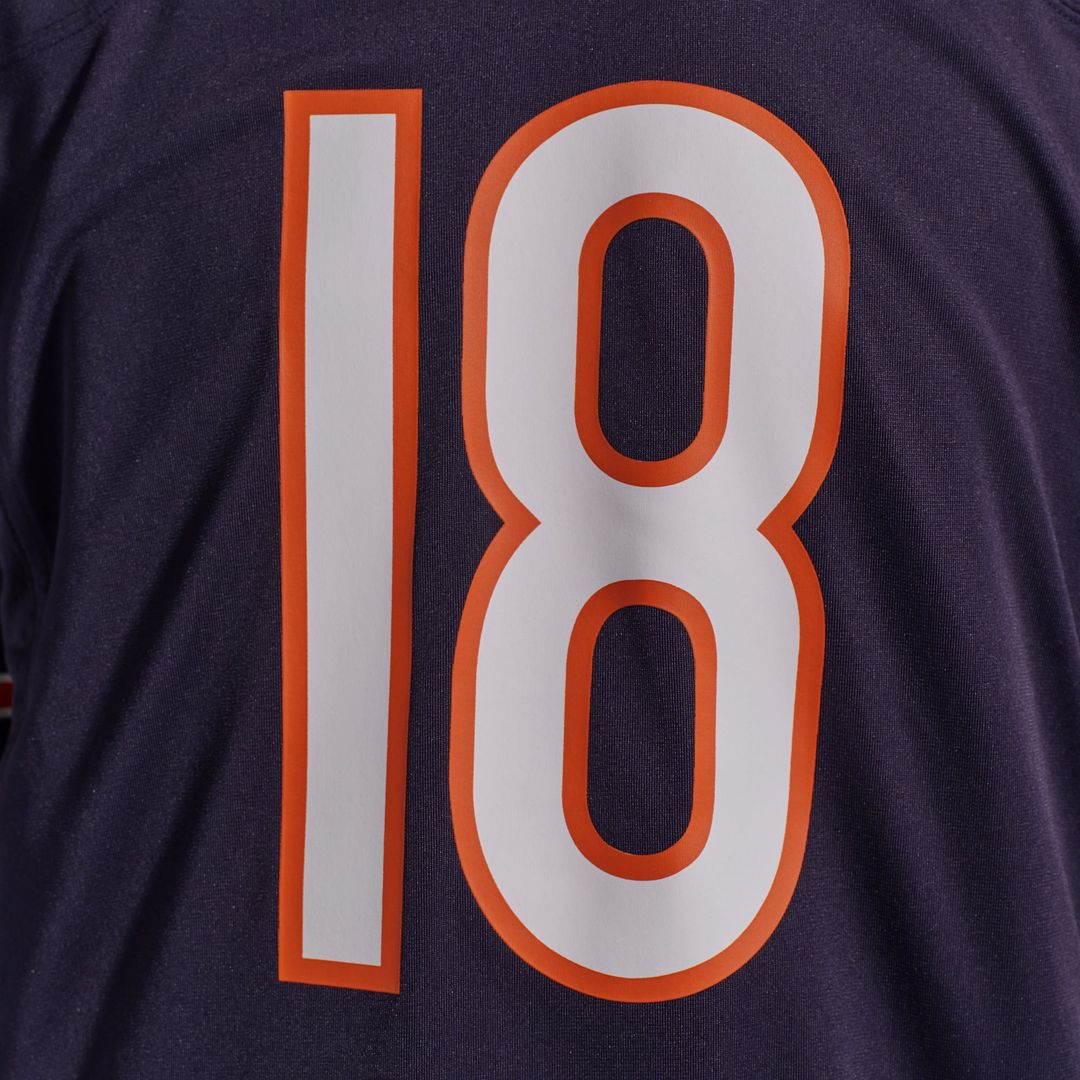 Chicago Bears Caleb Williams Nike Orange Alternate Player Game Jersey