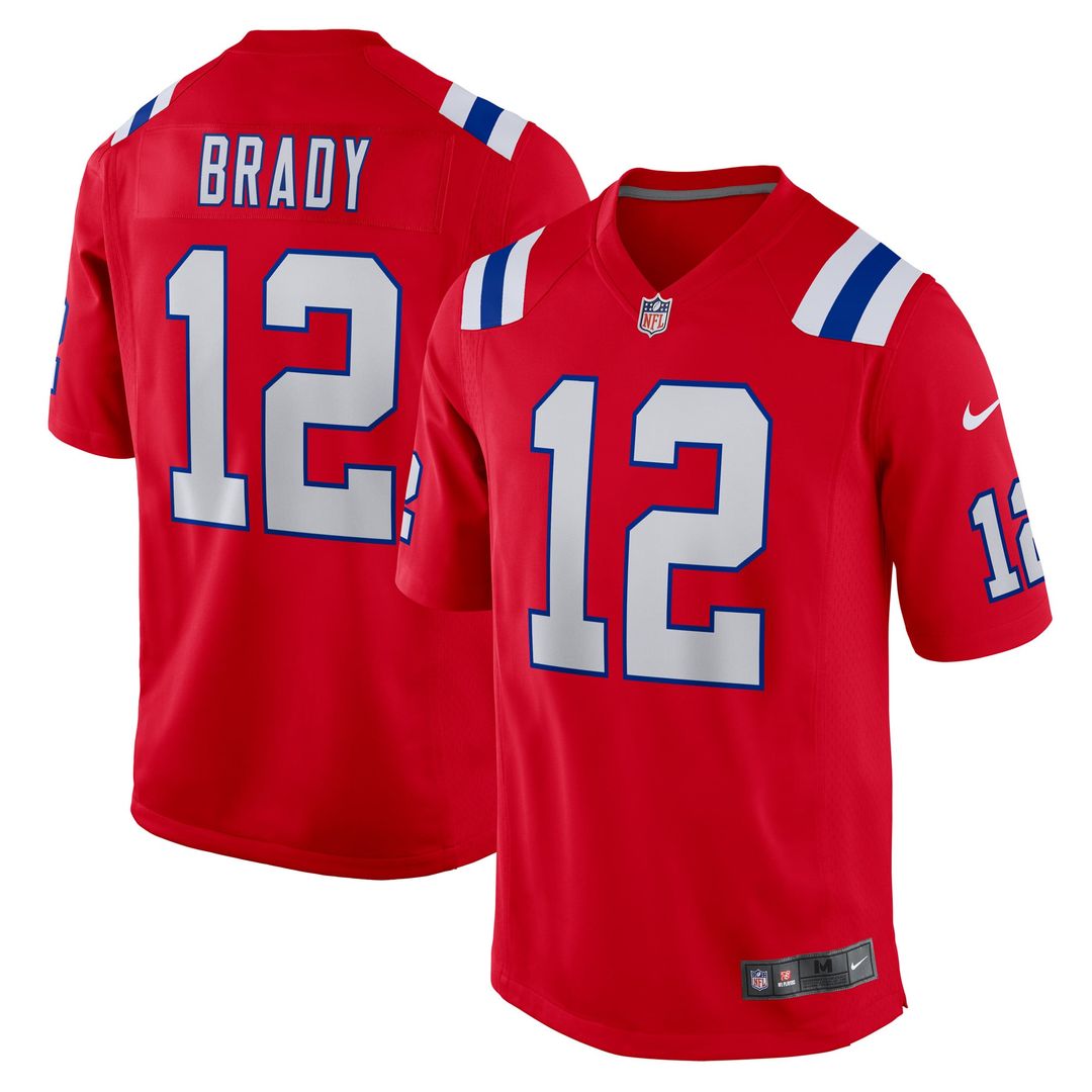 New England Patriots Nike Navy Game Retired Player Jersey