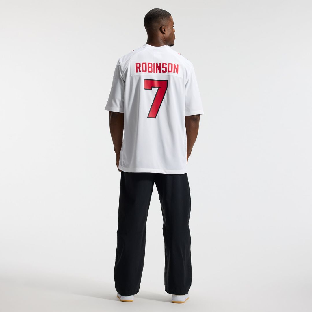 Atlanta Falcons Bijan Robinson Nike Red Game Jersey