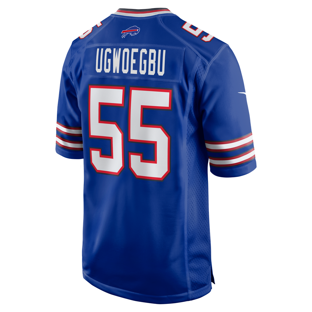 Buffalo Bills David Ugwoegbu Nike Royal Game Jersey