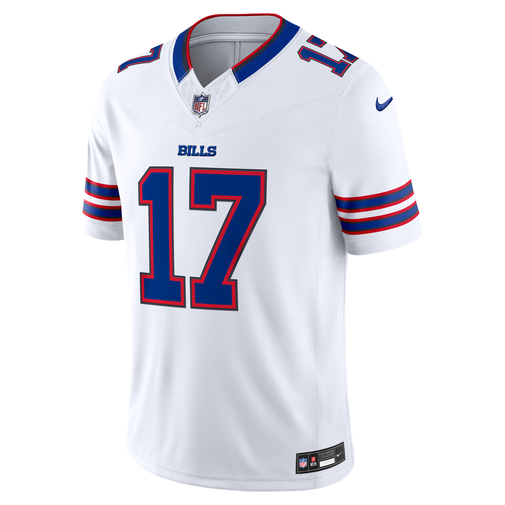 Buffalo Bills Josh Allen Nike White Vapor F.U.S.E. Stitched Limited Jersey