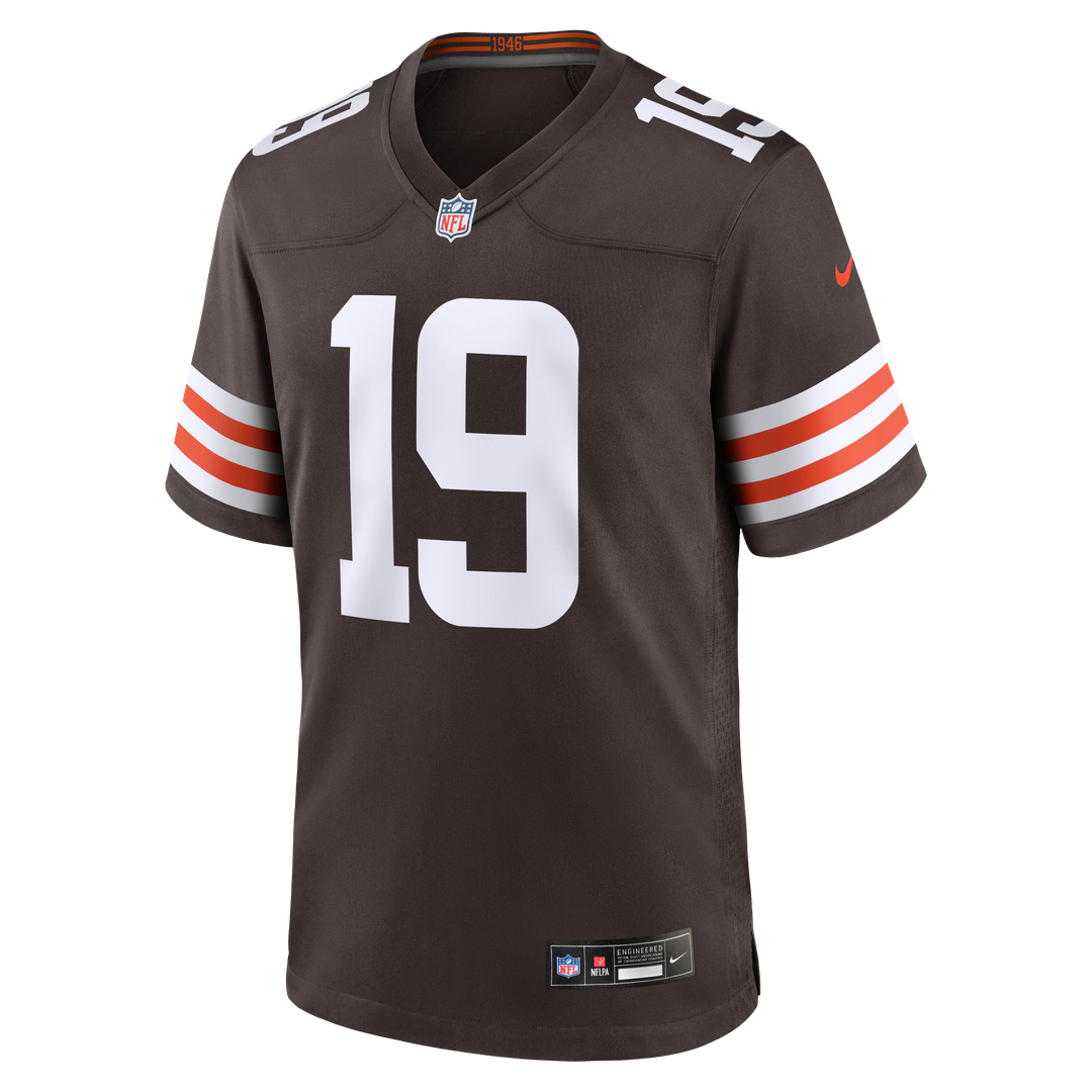 Cleveland Browns Cedric Tillman Nike Brown Game Jersey