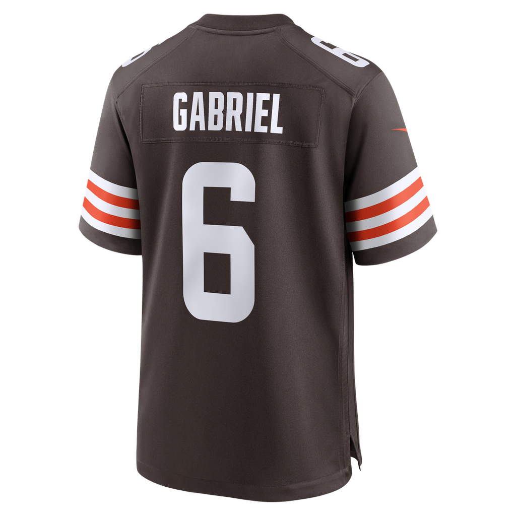 Cleveland Browns Dillon Gabriel Nike Brown Team Game Jersey