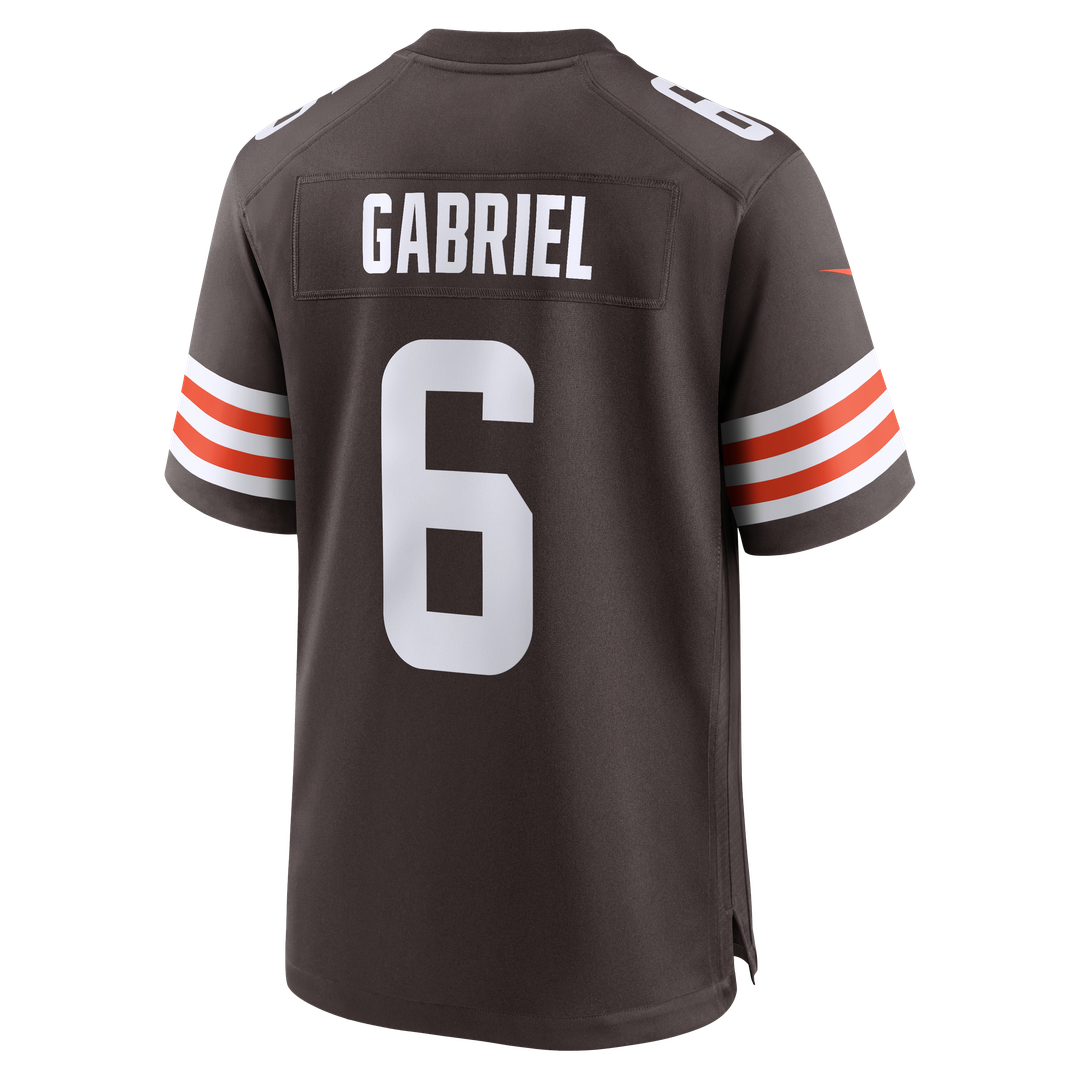 Cleveland Browns Dillon Gabriel Nike Brown Team Game Jersey