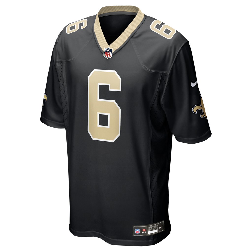 New Orleans Saints Tyler Shough Nike White Game Player Jersey