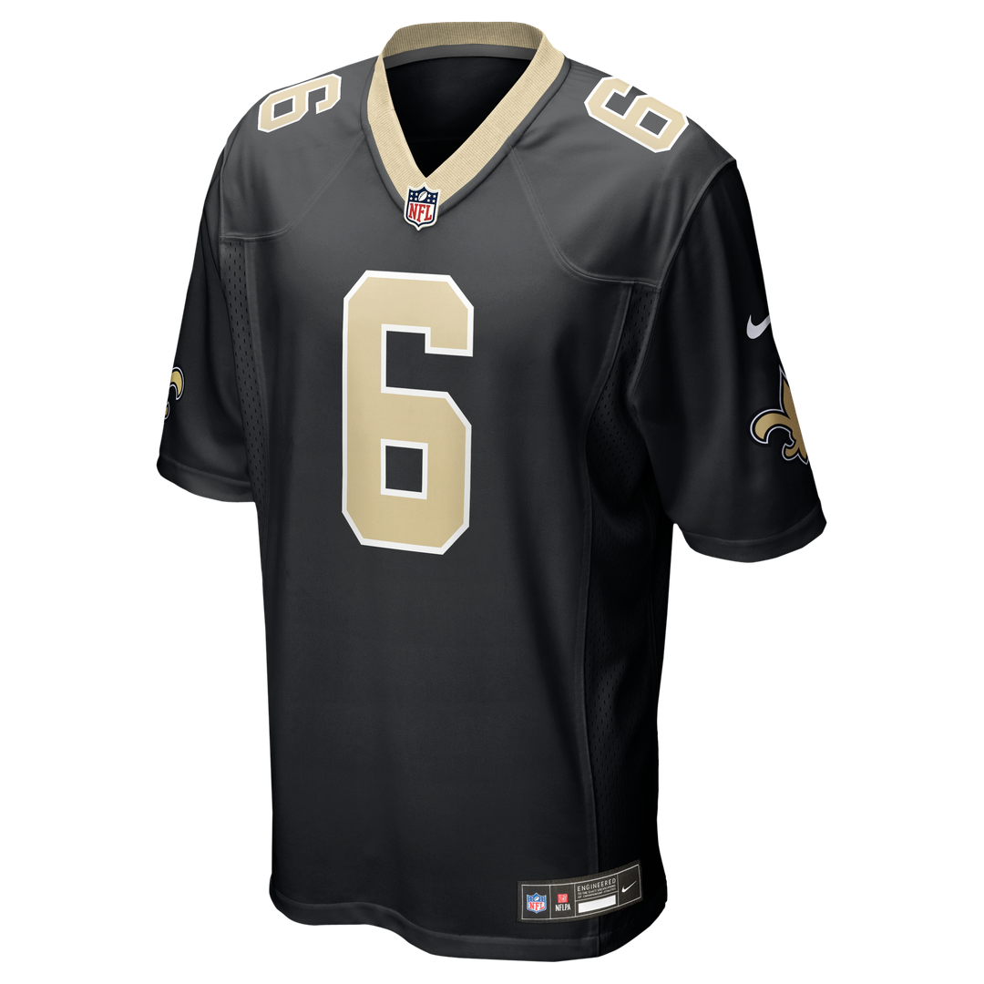 New Orleans Saints Tyler Shough Nike White Game Player Jersey