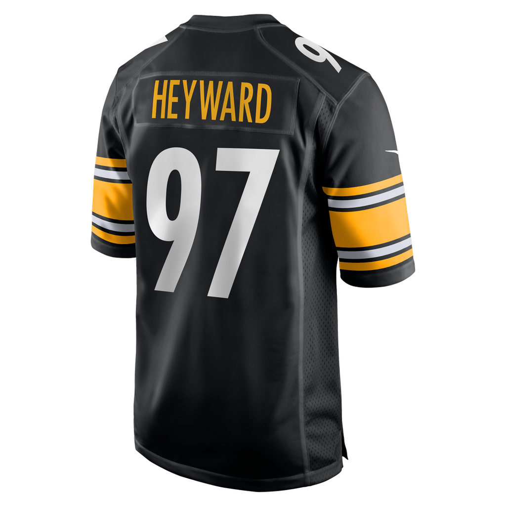 Pittsburgh Steelers Cameron Heyward Nike Black Game Jersey