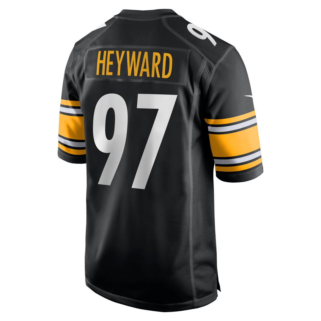 Pittsburgh Steelers Cameron Heyward Nike Black Game Jersey