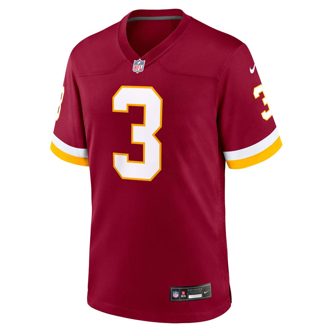 Washington Commanders Stefon Diggs Nike Burgundy Game Jersey