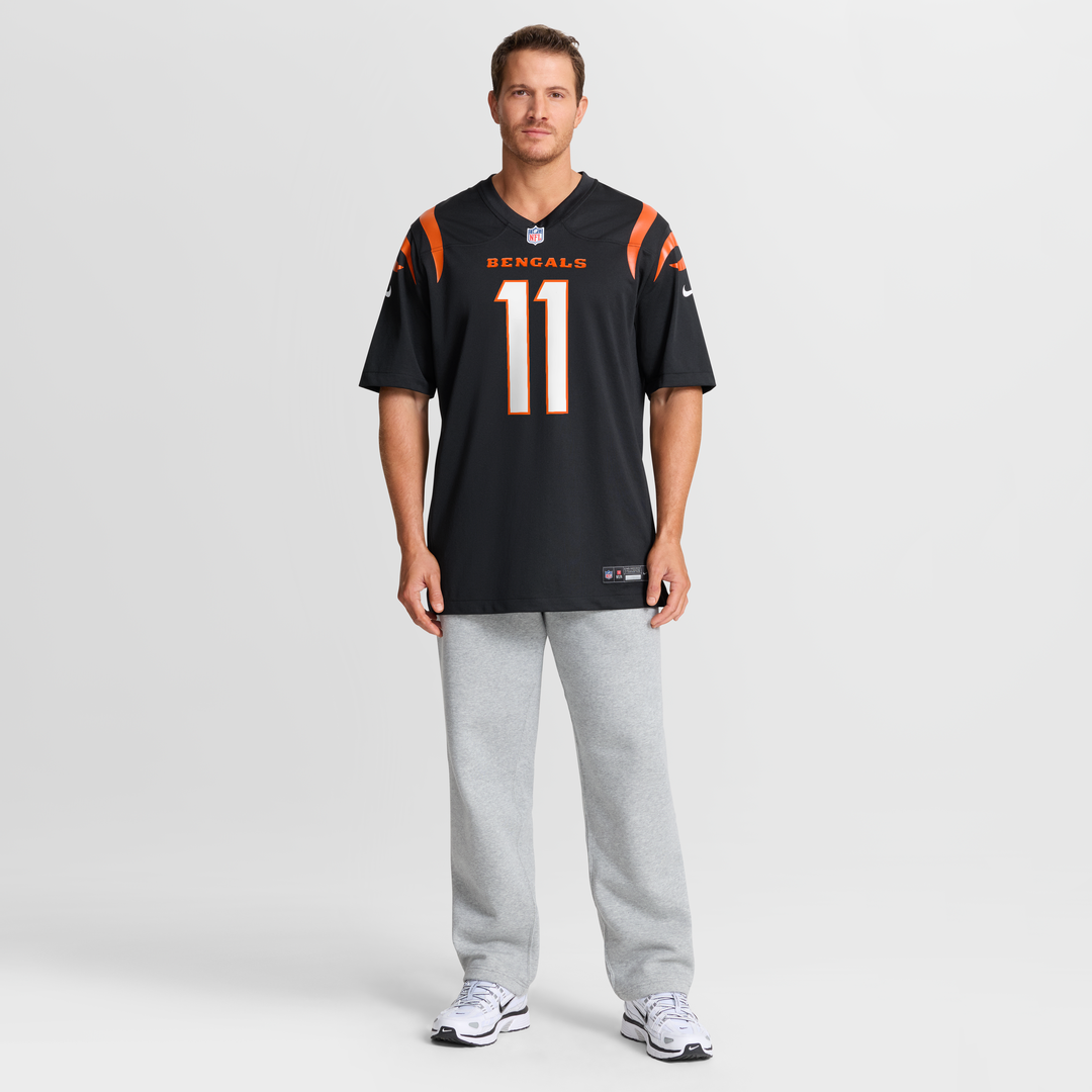 Cincinnati Bengals Josh Johnson Nike Black Team Game Jersey
