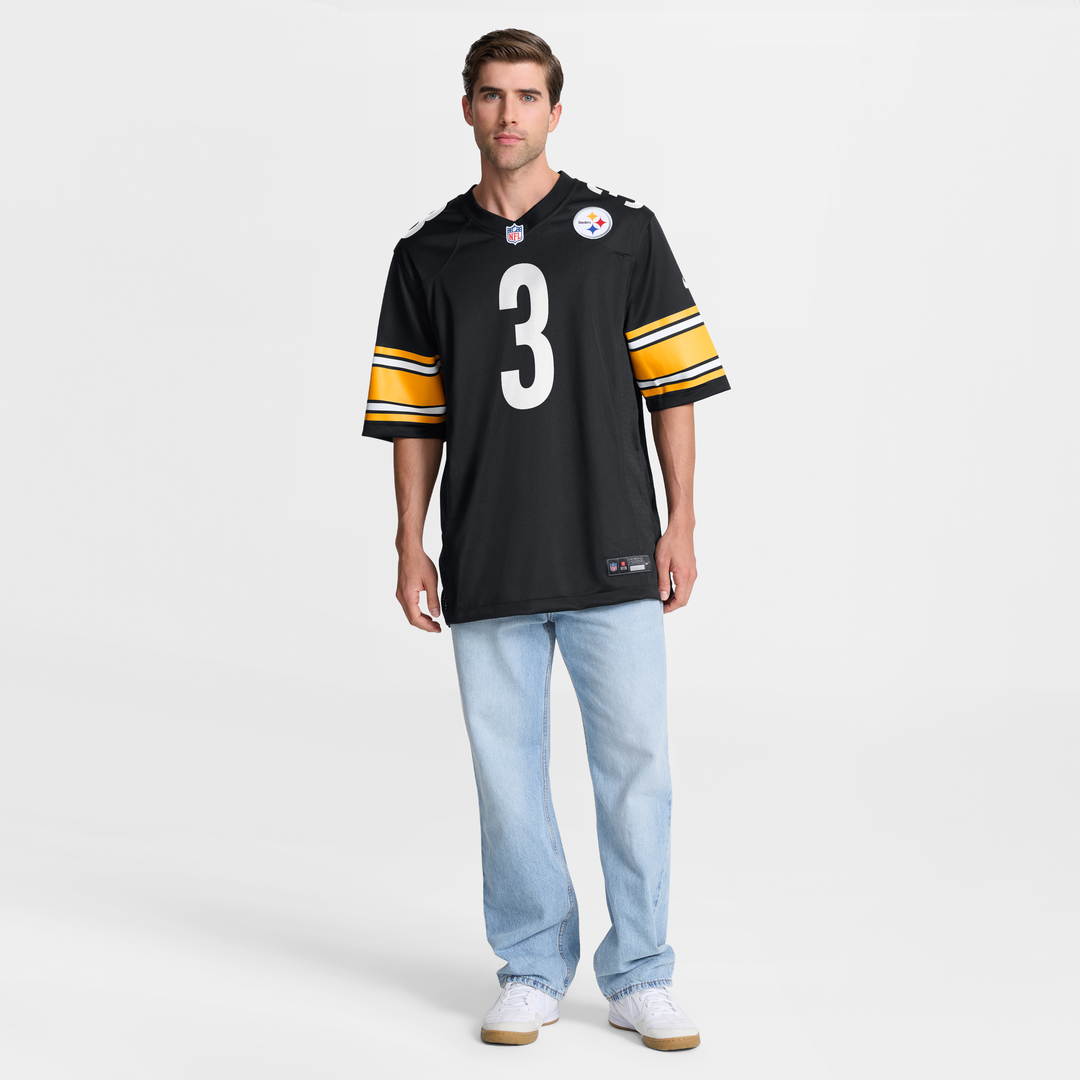 Pittsburgh Steelers Jaquan Brisker Nike Black Team Game Jersey