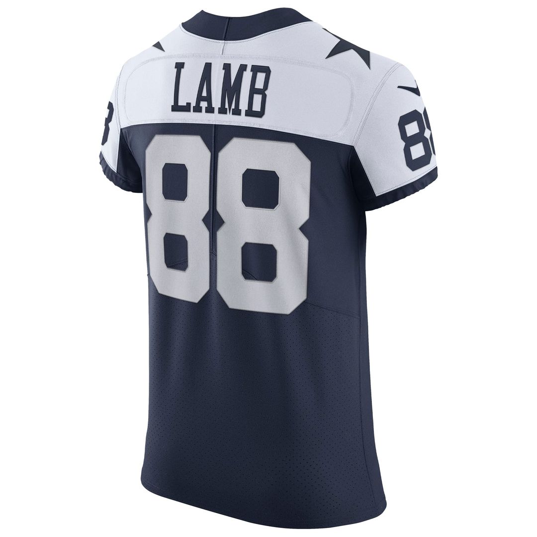 Dallas Cowboys CeeDee Lamb Nike White Vapor Elite Jersey