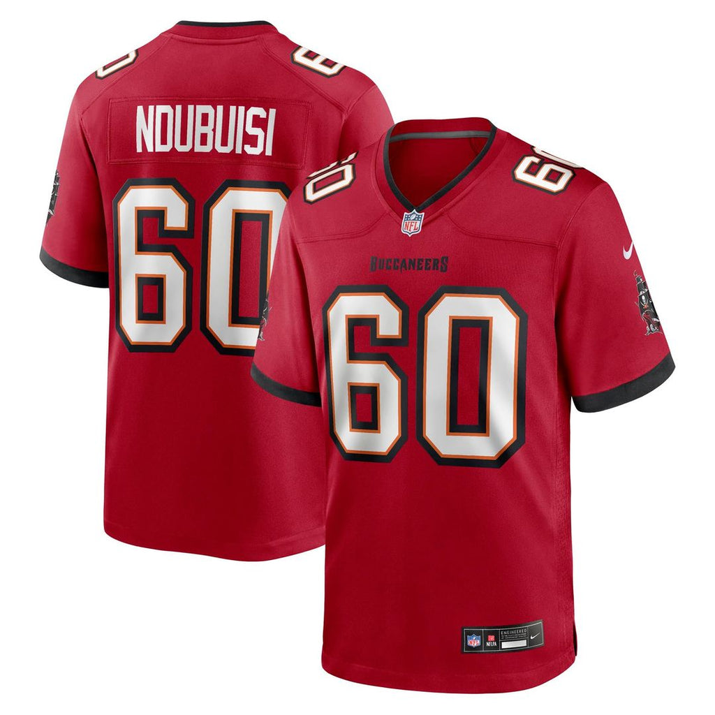 Tampa Bay Buccaneers Haggai Ndubuisi Nike Red Team Game Jersey