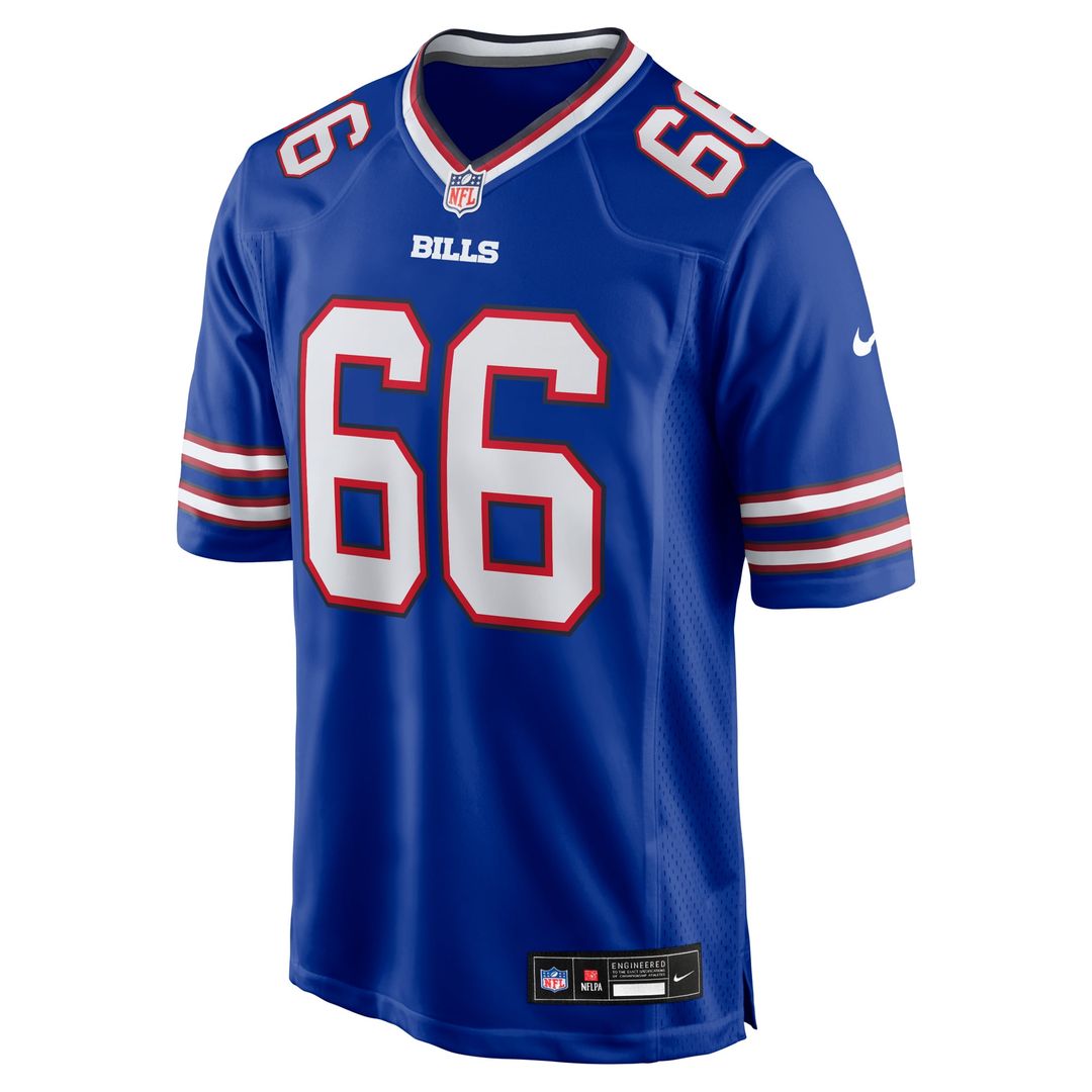 Buffalo Bills Connor McGovern Nike Royal Game Player Jersey