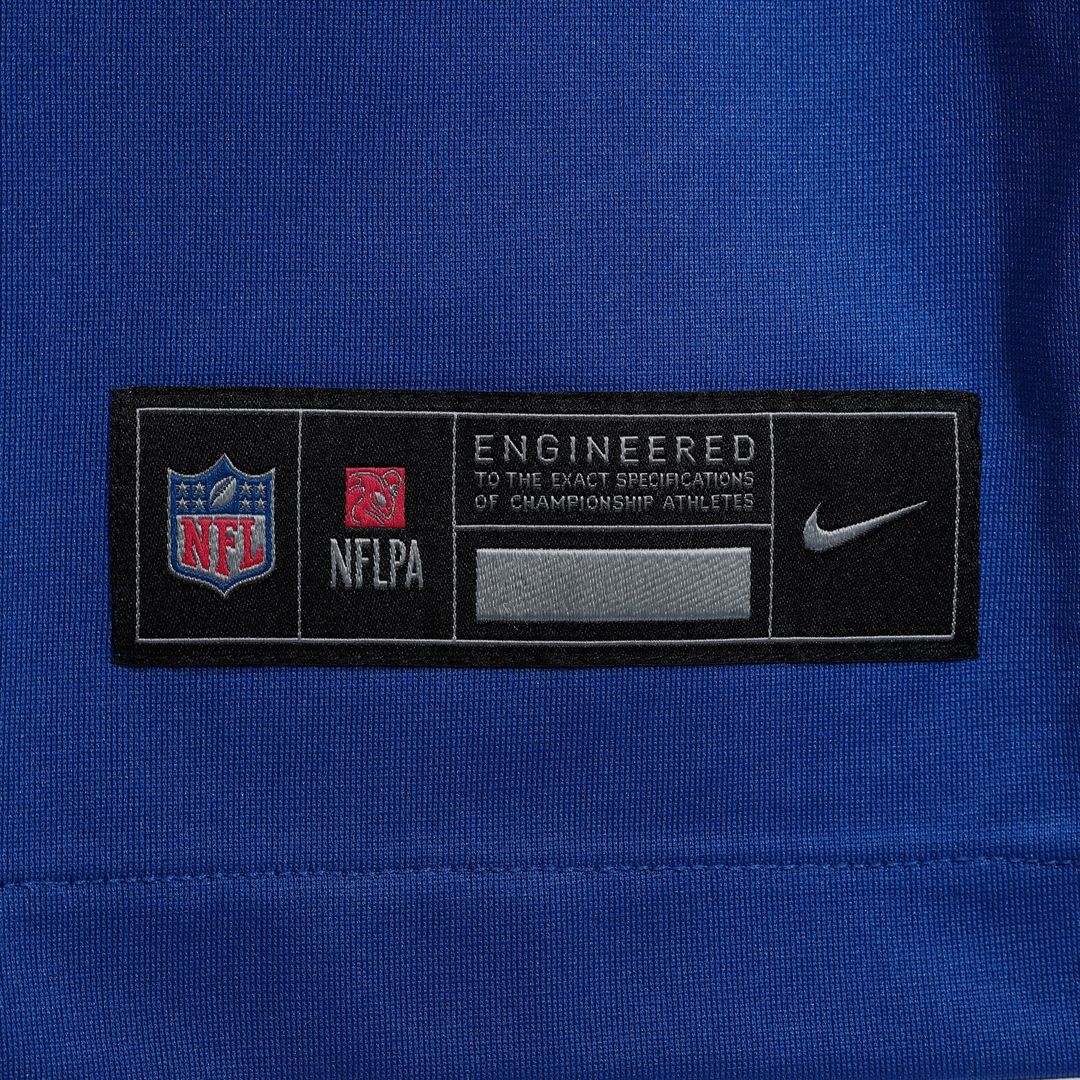 New York Giants Nike Royal Custom Game Jersey