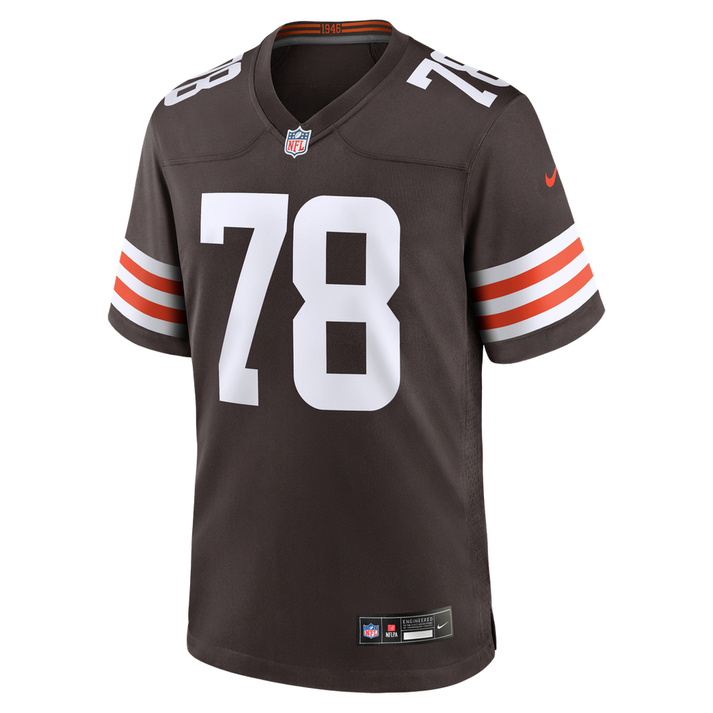 Cleveland Browns Jack Conklin Nike Brown Team Game Jersey