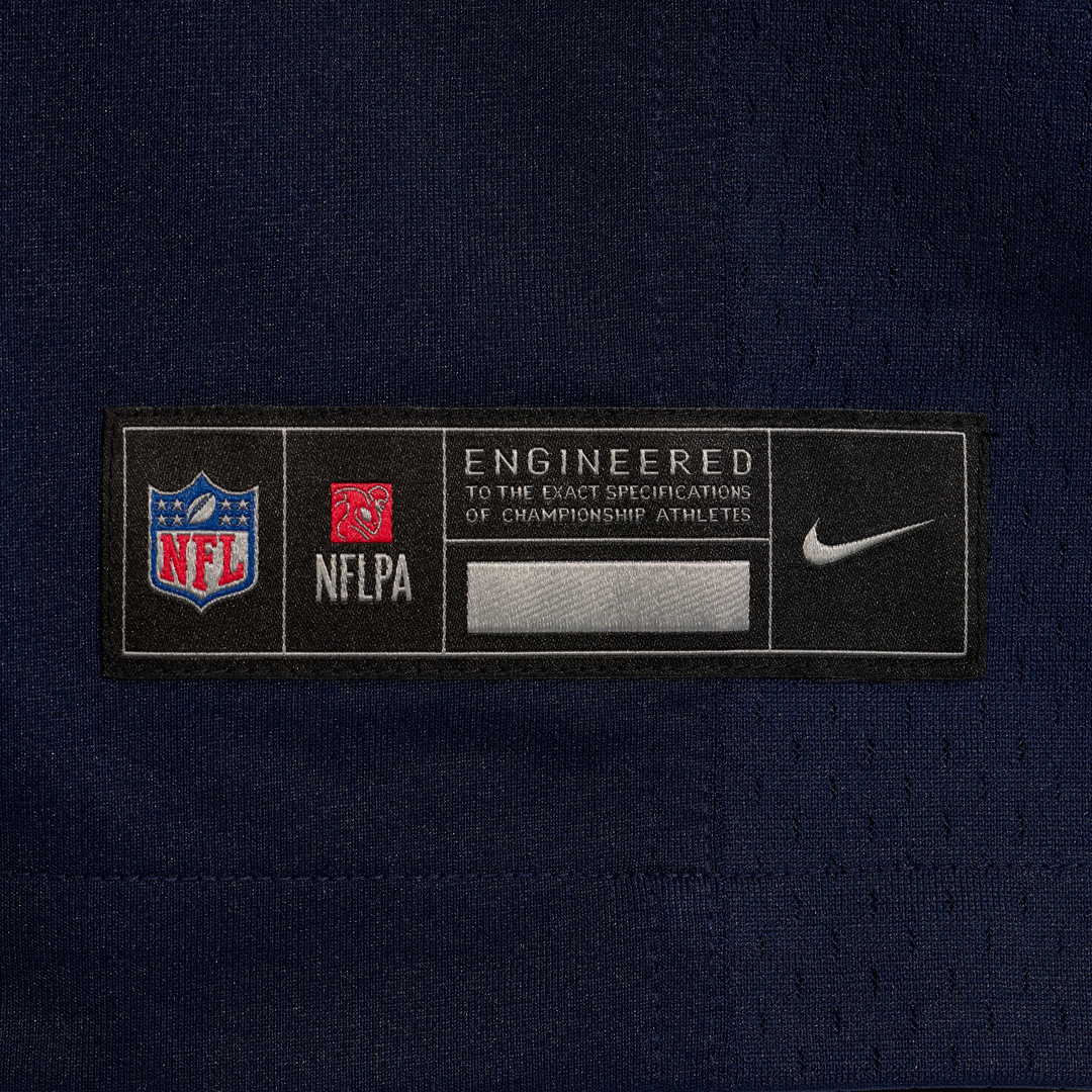 Dallas Cowboys Number 1 Dad Nike Navy Game Jersey