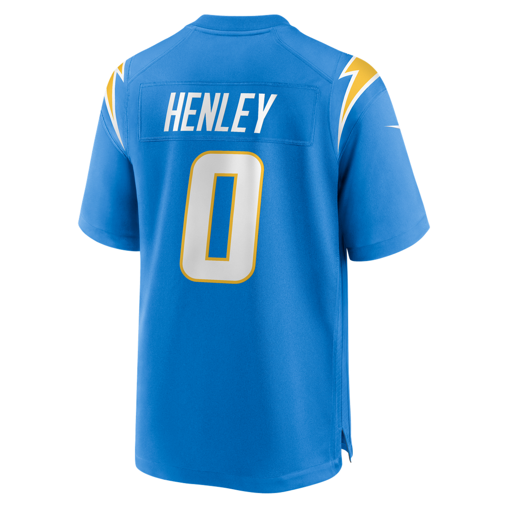 Los Angeles Chargers Daiyan Henley Nike Powder Blue Team Game Jersey