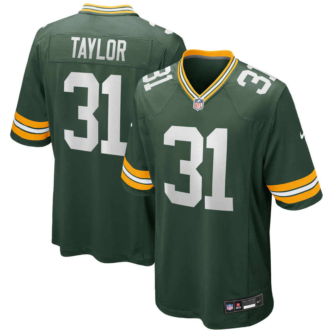 Green Bay Packers Jim Taylor Nike Green Game Retired Player Jersey