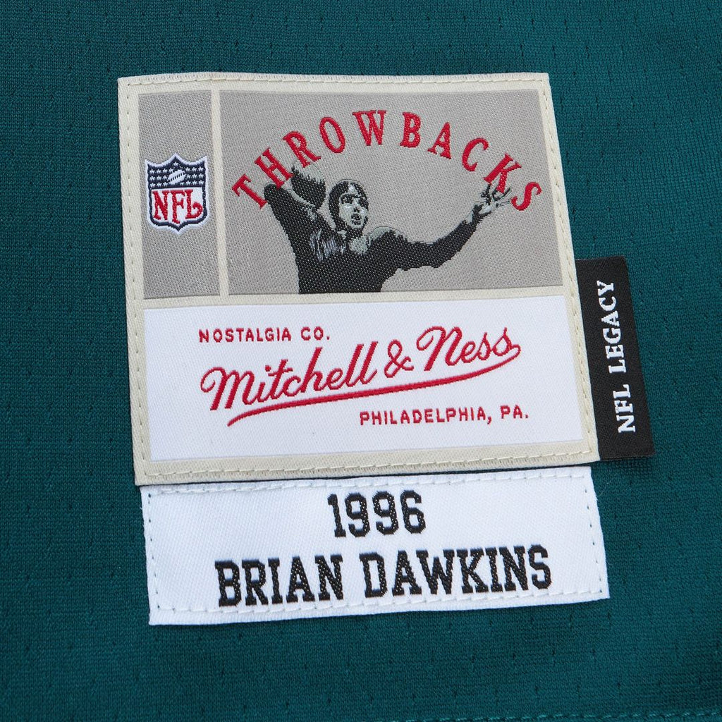 Philadelphia Eagles Brian Dawkins Mitchell & Ness Black Legacy Replica Jersey
