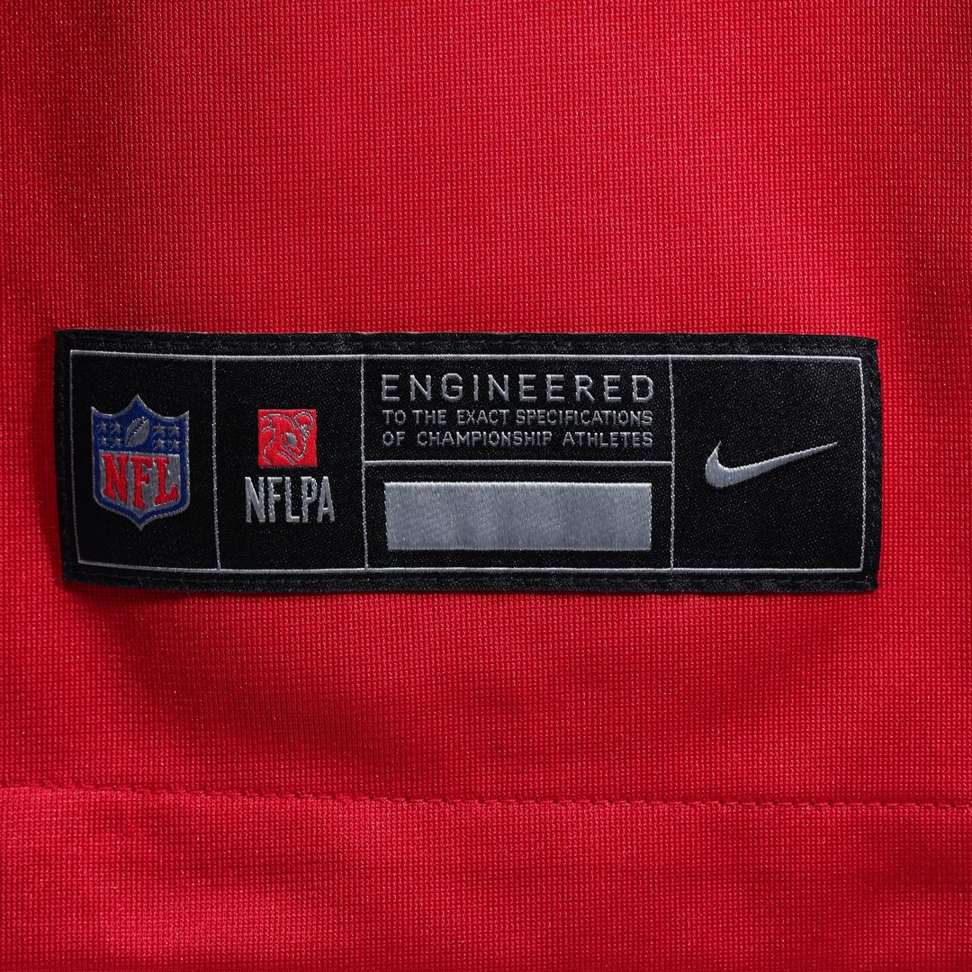 Tampa Bay Buccaneers Rashad Wisdom Nike Red Team Game Jersey