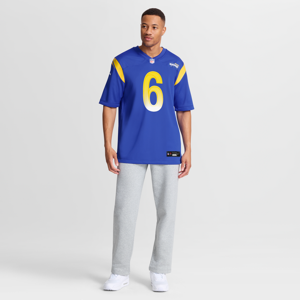 Los Angeles Rams Nick Hampton Nike Royal Team Game Jersey
